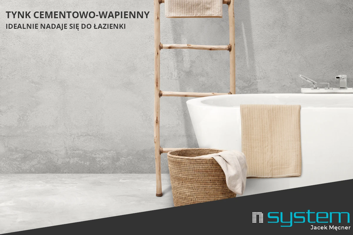 Tynki cementowo-wapienne w łazience