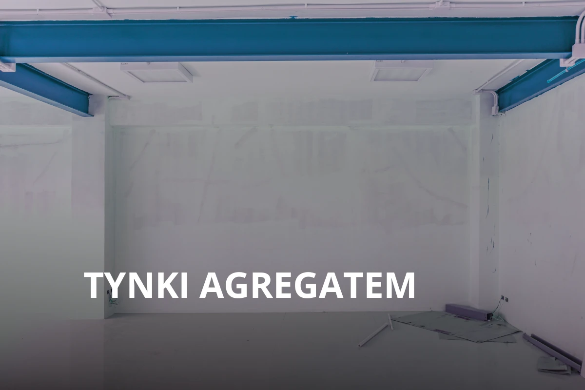 Tynki agregatem